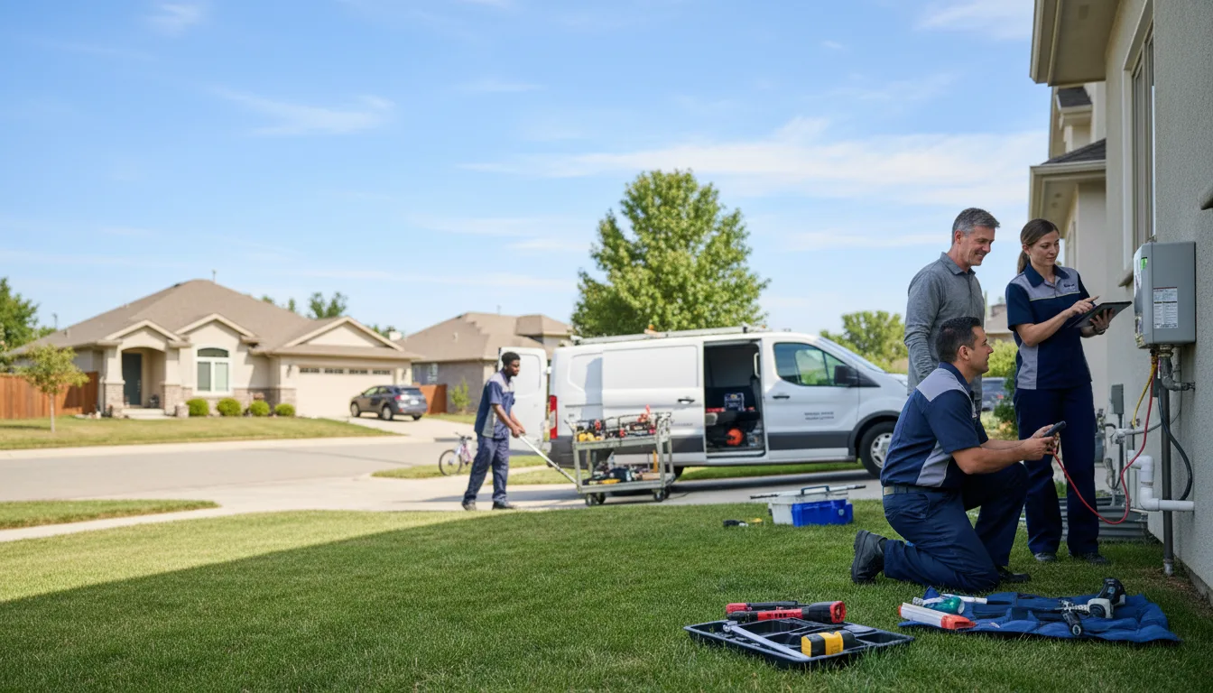 Tankless water heater service in Climax, MN